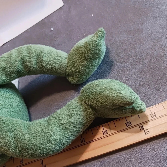 Animal alley frog seated ginham bow "7" - Picture 5 of 5